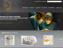 Tablet Screenshot of importadorasabre.com